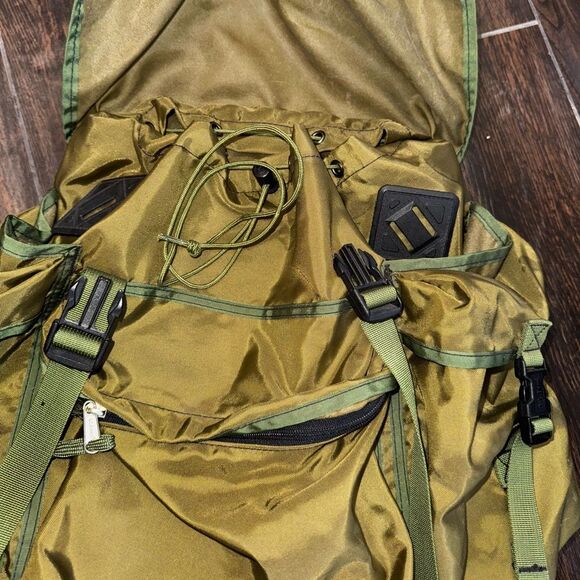 L.L. Bean Green vintage 1980’s backpack (DISCONTINUED) RARE BAG - Picture 3 of 14